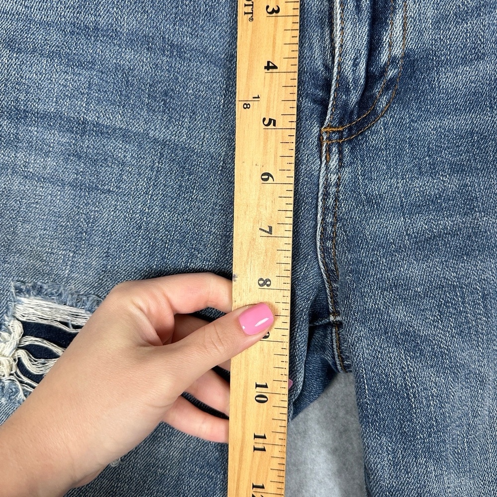 KUT From The Kloth Jeans Womens 4 Catherine Boyfriend Mid Rise Distressed‎ Blue - Picture 8 of 16